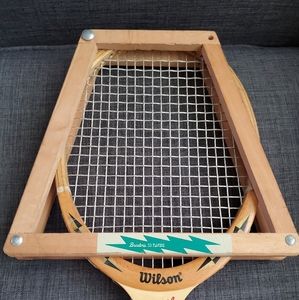 TWO Vintage Tennis Rackets with cases